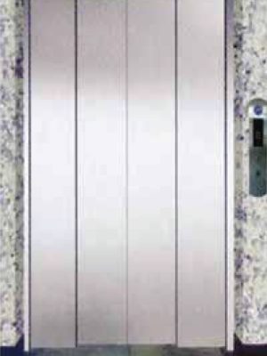 Mẫu thang máy gia đình cửa lùa 2 bên